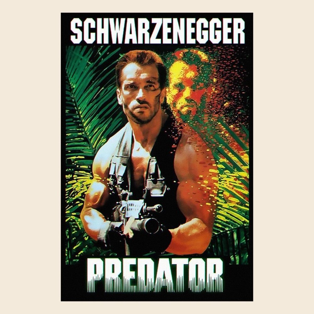 Predator Arnold Schwarzenegger Poster_ 165